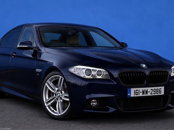 BMW 5-Series Saloon, Diesel, 2016, Black