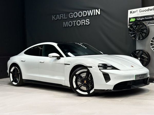 Porsche Taycan Saloon, Electric, 2024, White