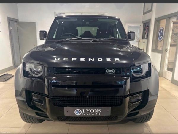 Land Rover Defender SUV, Petrol Plug-in Hybrid, 2024, Black