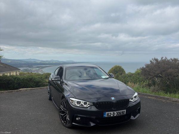 BMW 4-Series Coupe, Diesel, 2016, Black