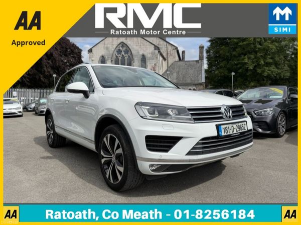 Volkswagen Touareg SUV, Diesel, 2018, White