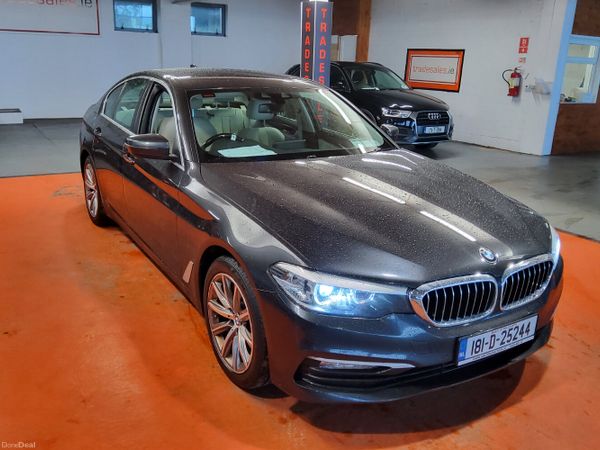 BMW 5-Series Saloon, Diesel, 2018, Grey