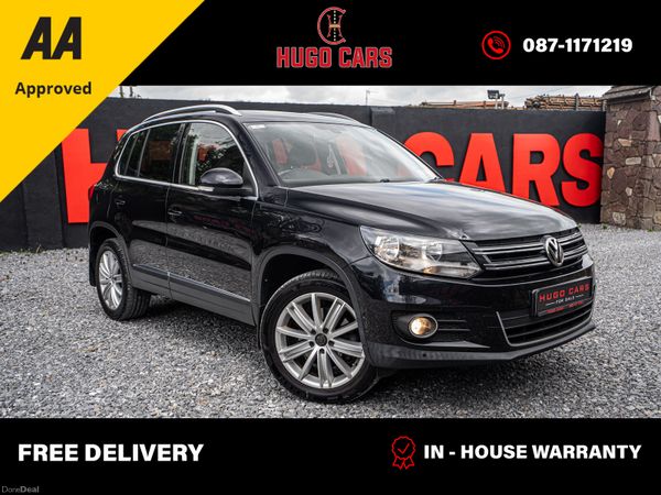 Volkswagen Tiguan SUV, Diesel, 2015, Black