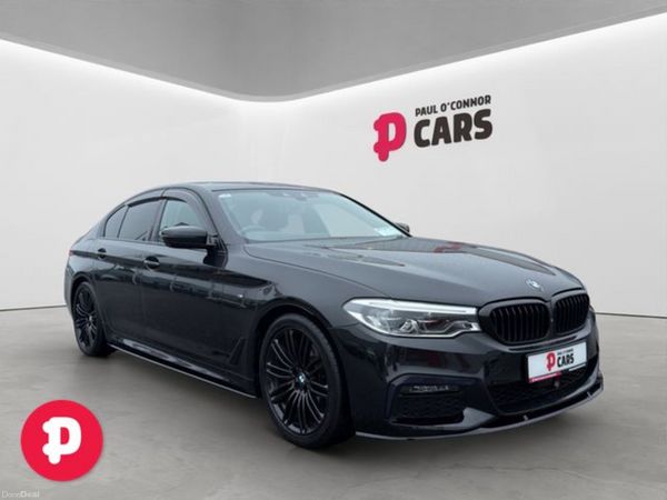 BMW 5-Series Saloon, Diesel, 2019, Black