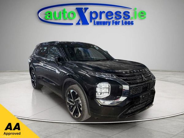Mitsubishi Outlander SUV, Petrol Plug-in Hybrid, 2023, Black