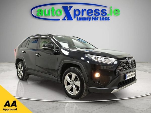 Toyota RAV4 SUV, Petrol Hybrid, 2020, Black