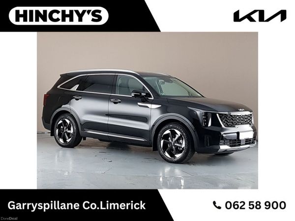 Kia Sorento SUV, Petrol Hybrid, 2026, Black