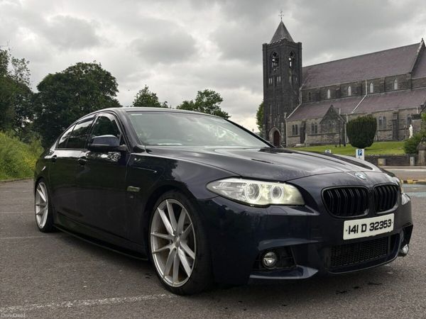 BMW 5-Series Saloon, Diesel, 2014, Blue