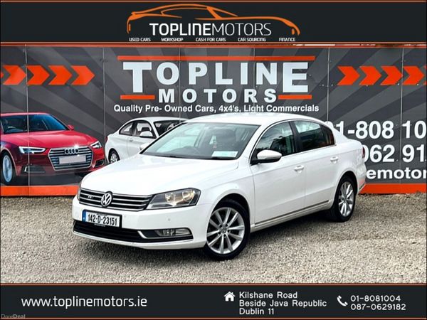 Volkswagen Passat Saloon, Diesel, 2014, White