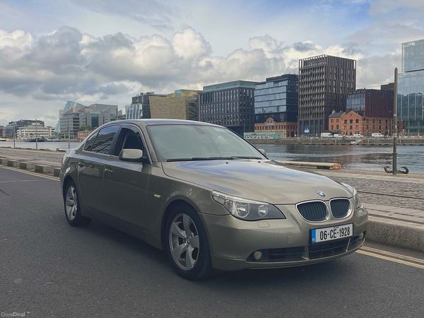 BMW 5-Series Saloon, Diesel, 2006, Green