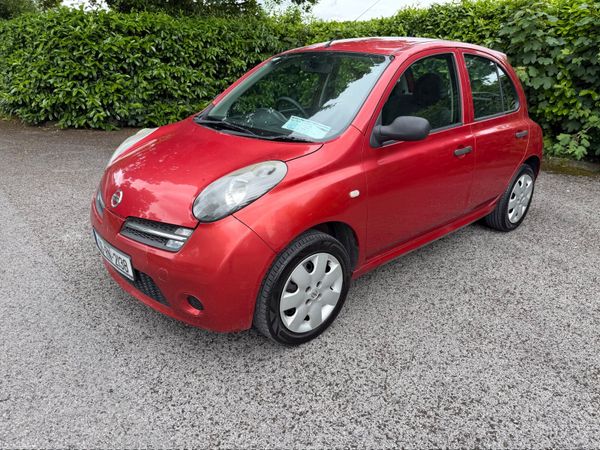 Nissan Micra Hatchback, Petrol, 2006, Red