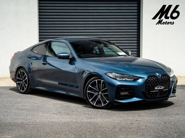BMW 4-Series Coupe, Diesel, 2021, Blue
