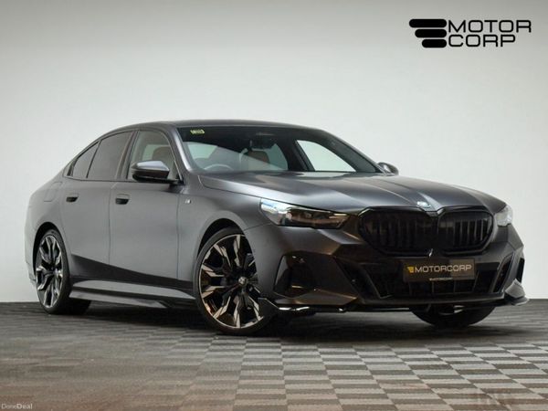 BMW 5-Series Saloon, Petrol Plug-in Hybrid, 2024, Grey