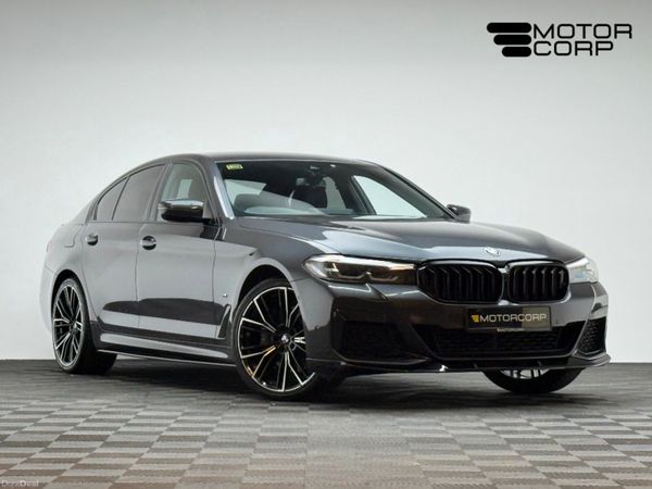 BMW 5-Series Saloon, Petrol Plug-in Hybrid, 2021, Grey