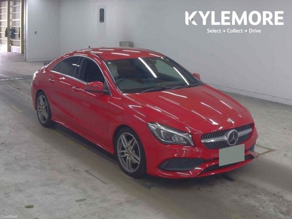 Mercedes-Benz CLA Saloon, Petrol, 2017, Red
