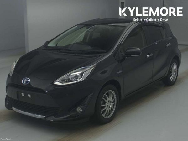 Toyota Aqua Hatchback, Petrol Hybrid, 2020, Black