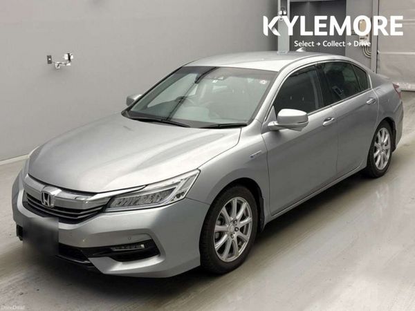 Honda Accord Saloon, Petrol Hybrid, 2019, Silver
