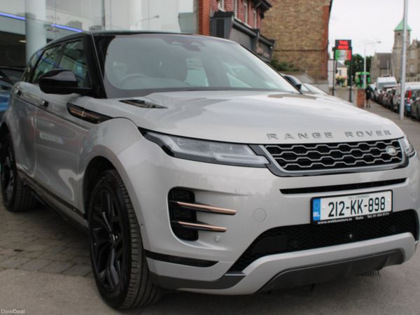 Land Rover Range Rover Evoque SUV, Petrol Plug-in Hybrid, 2021, Grey