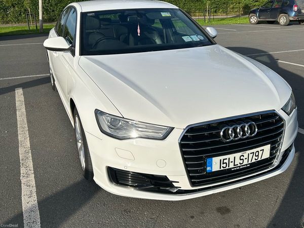 Audi A6 Saloon, Diesel, 2015, White