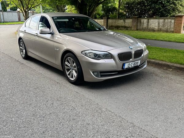 BMW 5-Series Saloon, Diesel, 2012, Silver