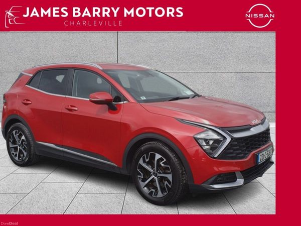 Kia Sportage SUV, Diesel Hybrid, 2023, Red