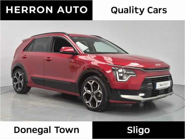 Kia Niro SUV, Petrol Plug-in Hybrid, 2023, Red