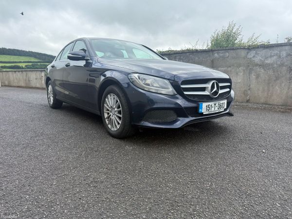 Mercedes-Benz C-Class Saloon, Diesel, 2015, Blue