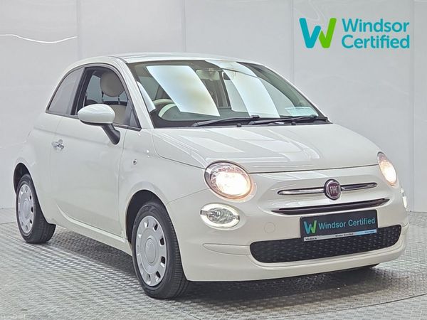 Fiat 500 Hatchback, Petrol, 2019, White