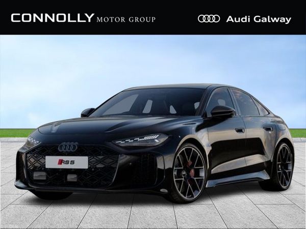Audi RS5 Saloon, Petrol Plug-in Hybrid, 2026, Black