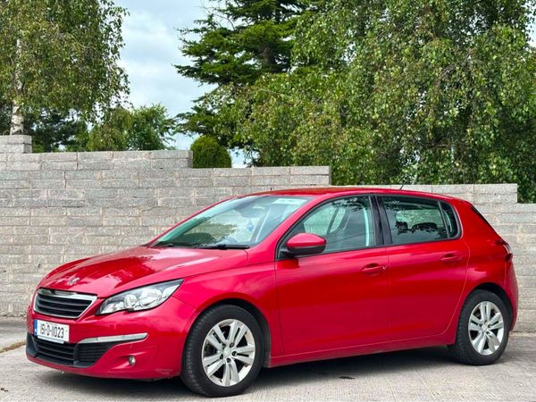 Peugeot 308 Hatchback, Diesel, 2015, Red
