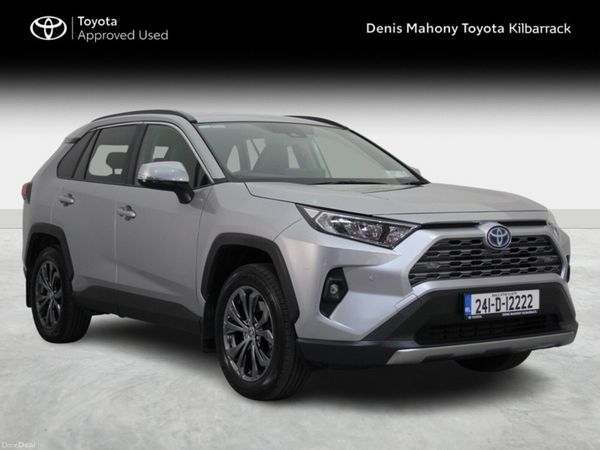 Toyota RAV4 SUV, Petrol Hybrid, 2024, Silver