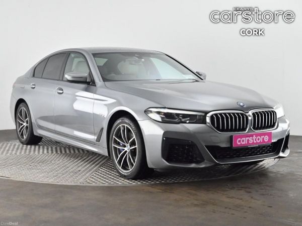 BMW 5-Series Saloon, Petrol Plug-in Hybrid, 2023, Grey
