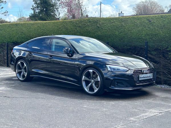 Audi A5 Hatchback, Diesel Hybrid, 2021, Black