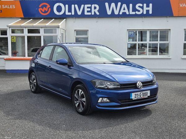 Volkswagen Polo Hatchback, Petrol, 2021, Blue