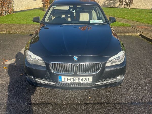 BMW 5-Series Saloon, Diesel, 2010, Black