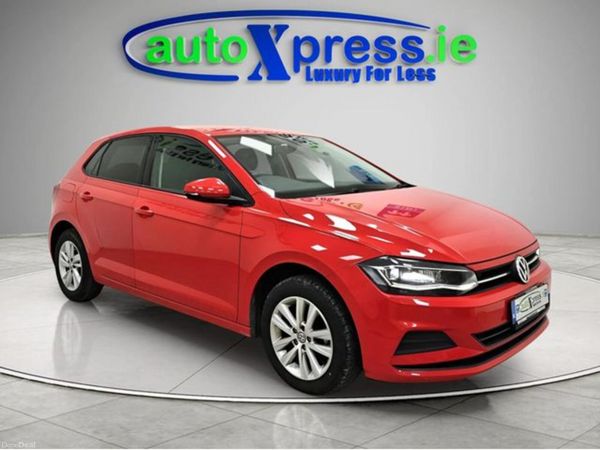 Volkswagen Polo Hatchback, Petrol, 2020, Red