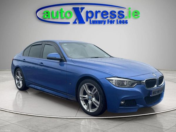 BMW 3-Series Saloon, Petrol Plug-in Hybrid, 2018, Blue
