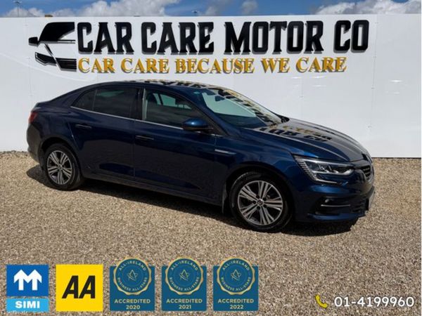 Renault Megane Saloon, Petrol, 2021, Blue