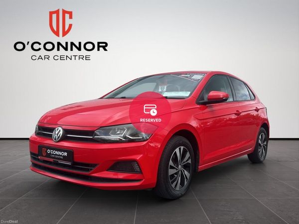 Volkswagen Polo Hatchback, Petrol, 2018, Red