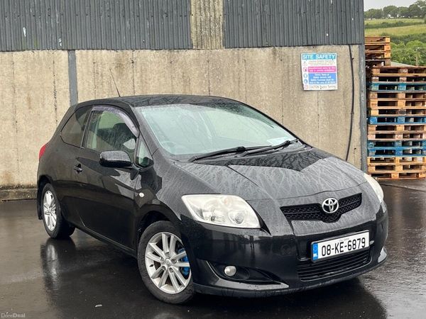 Toyota Auris Hatchback, Petrol, 2008, Black