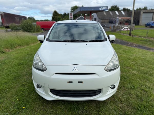 Mitsubishi Mirage Hatchback, Petrol, 2015, White