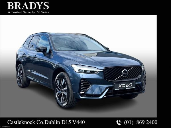 Volvo XC60 SUV, Petrol Plug-in Hybrid, 2026, Blue