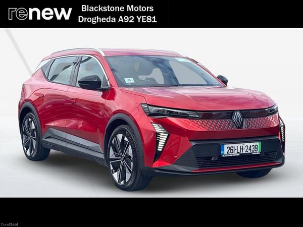 Renault Scenic MPV, Electric, 2026, Red