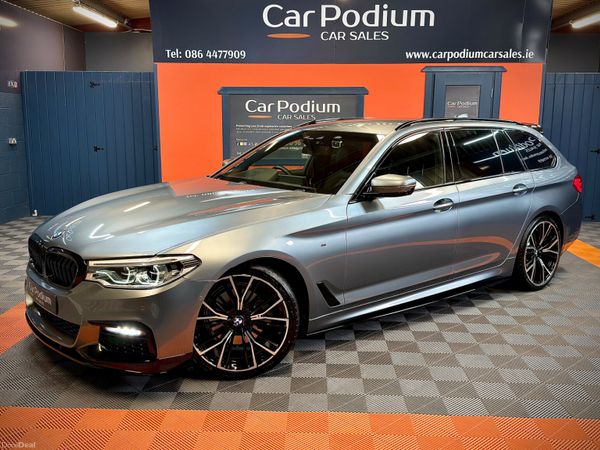 BMW 5-Series Estate, Diesel, 2018, Grey