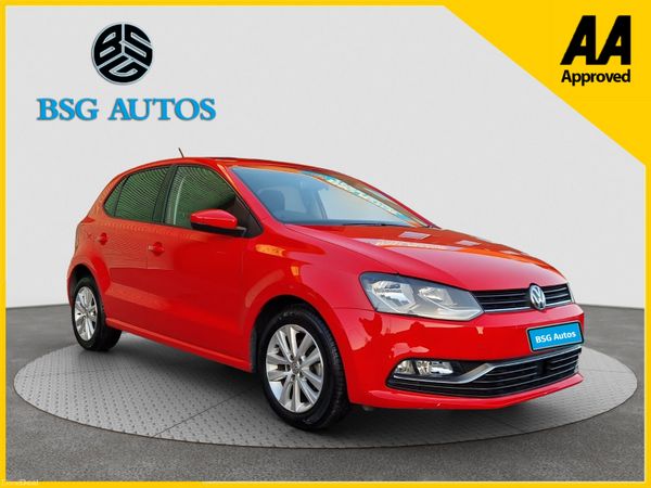 Volkswagen Polo Hatchback, Petrol, 2016, Red