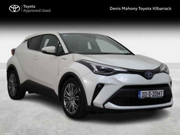 Toyota C-HR SUV, Petrol Hybrid, 2021, White