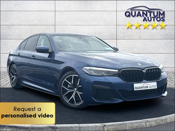 BMW 5-Series Saloon, Diesel, 2022, Blue
