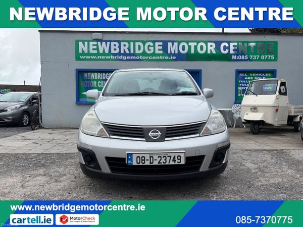 Nissan Tiida Saloon, Petrol, 2008, Silver
