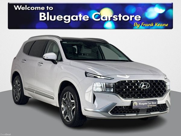Hyundai Santa Fe Estate, Petrol Hybrid, 2022, White