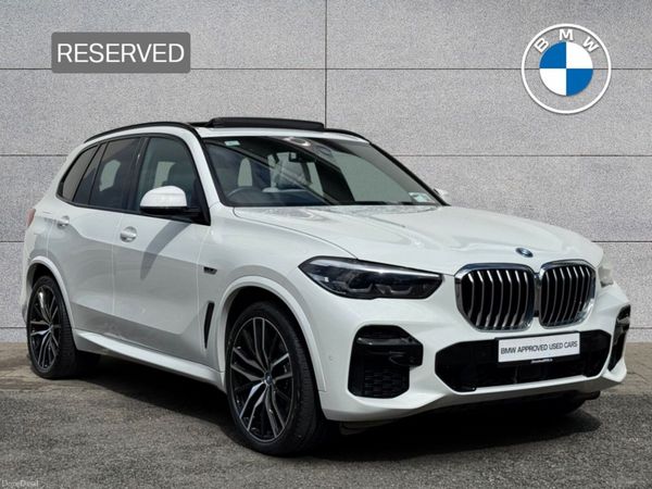 BMW X5 SUV, Petrol Plug-in Hybrid, 2023, White